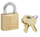 Катанец MasterLock 120EURD, бронза, 20mm, златна боја
