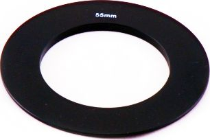Unazë adapter për filtera Massa Cokin, 55mm, e zezë