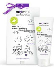 Крем за тело MomMe Fluffy Soothing Cream, за бебиња, 75 ml, бел