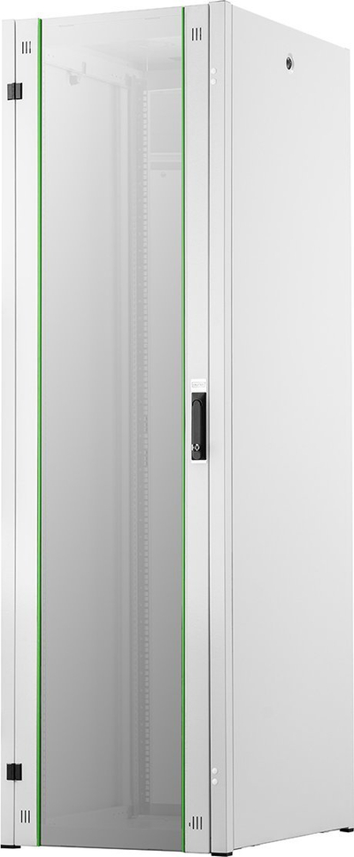 Kabinet rrjeti Hyper Pro 19" 42U, 600x800 mm, derë me xham, gri