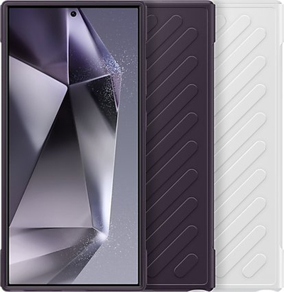 Futrollë Samsung Shield Case Galaxy S24 Ultra, mbrojtëse, e purpurt e errët