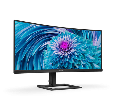 Монитор Philips E Line 346E2CUAE/00, 34\", WQHD+ ЛЦД, црн
