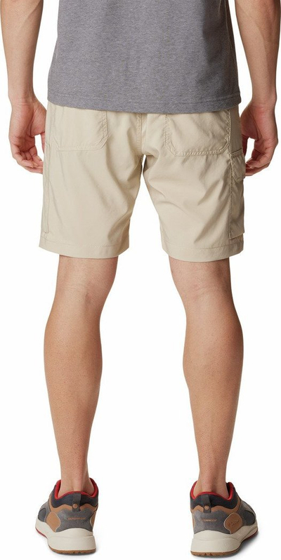 Shorce cargo Columbia Silver Ridge Utility për meshkuj, poliester i lehtë, ngjyrë bezhë
