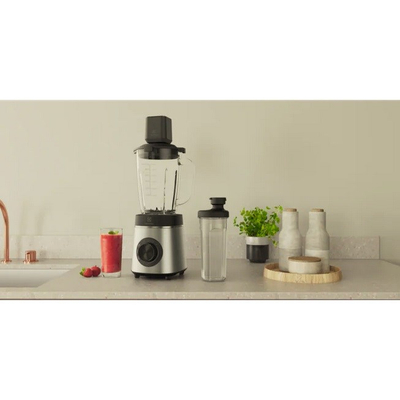 Blender vakum Electrolux Explore 6 E6VB1-8ST, 1.4 kW, 1.75L, gri e zezë