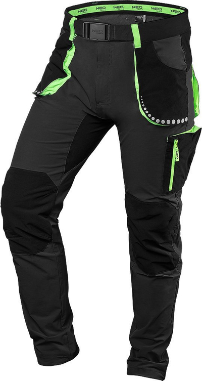 Работни панталони Neo Tools PREMIUM 4 Way Stretch 81-290, големина XL, црни