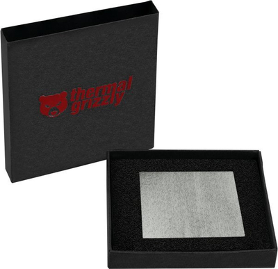 Термичка фолија Thermal Grizzly KryoSheet 38 x 38mm, дебелина 0.2mm, црна