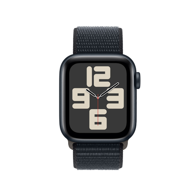 Apple Watch SE2 V2 GPS, 40mm, Midnight Aluminium Case me Midnight Sport Loop