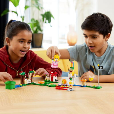 Set LEGO Super Mario Adventures with Peach 71403, 354 copa, figura interaktive, shumëngjyrësh