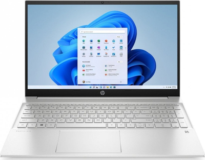 Laptop HP HP Pavilion 15, 15.6", AMD Ryzen 5 7530U, 16 GB RAM, 512 GB SSD, i argjendtë