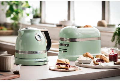 Çajnik elektrik KitchenAid 5KEK1522EPT, 1.5L, 2200W, pistachio