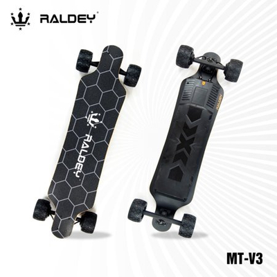Skateboard elektrik RALDEY MT V3 Longboard, 45 km/h, me telekomandë, i zi
