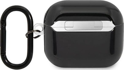 Këllëf AirPods 3 BMW M Series, me karabinë, shumëngjyrësh, i zi