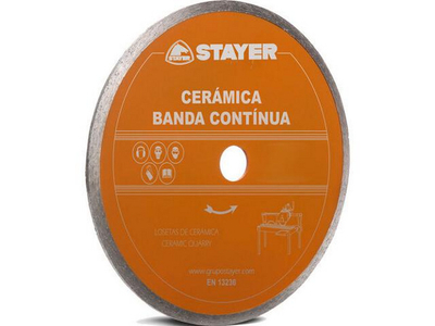 Sharrë rrethore Stayer Continuous Ceramica, 125 x 22.2mm