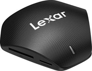 Lexues kartash Lexar Multi 3‑në‑1, USB 3.1 Type‑C, SD microSD CF, i zi