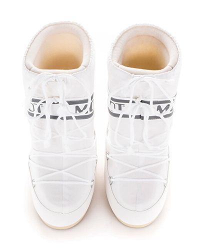 Çizme për femra Moon Boot 006, të bardha
