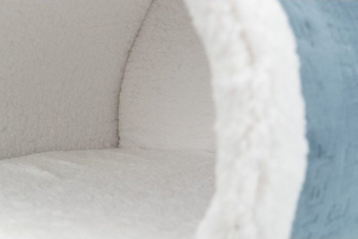 Shtrat për qen Trixie Noah Vital Cave, memory foam, që s’rrëshqet, gri