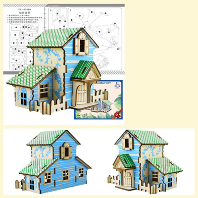 Puzzle druri Forest House 3D PD3DFH, 22 pjesë