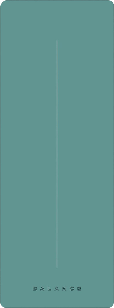 Dyshek yoga Balance, 183x61cm, antirrëshqitës, mustard green