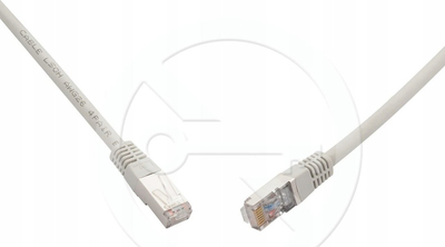 Kabllo rrjeti Solarix SFTP Cat 6A, 10G, 1m, gri