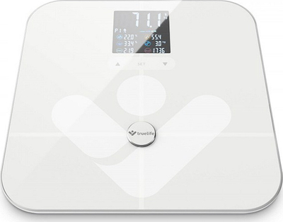 Peshore banjoje Truelife FitScale W7 BT, digjitale, Bluetooth, e bardhë