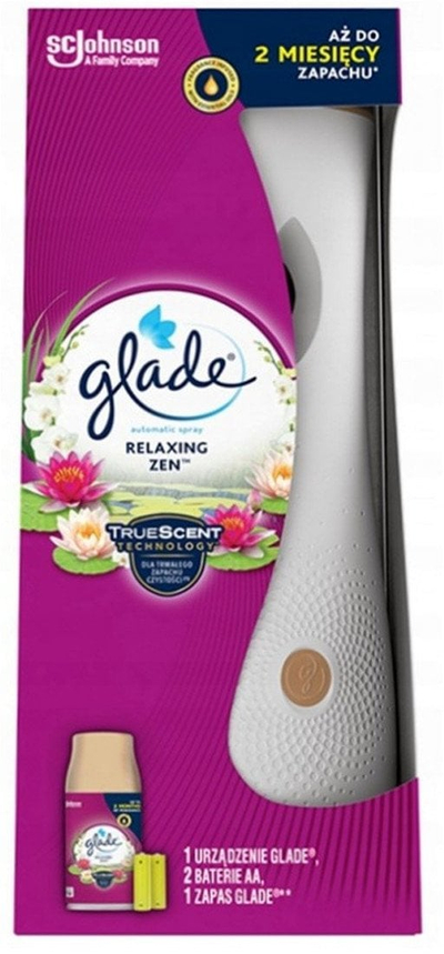 Автоматски освежувач на воздух Glade Relaxing Zen, со дополнување, 269ml
