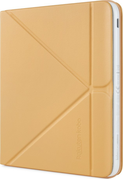 Навлака SleepCover за читач на електронски книги Kobo Libra Colour, со држач, жолта Butter