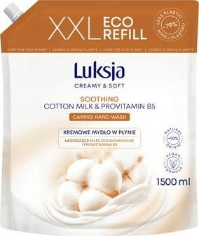 Rimbushje sapuni të lëngshëm Luksja, 3 x 1500ml, set MIX, kremoz