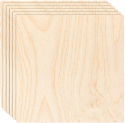 Pllakë druri panjë Bambu Lab Birch Plywood, për aksesorë 3D printeri, natyrale