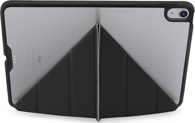Mbrojtëse tablet Pipetto Origami No1, për iPad Air 13" 2024, me qëndrim, e zezë