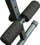 Stol për bark Outliner LS1201, i rregullushëm, i palosshëm, i zi