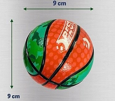 Top basketbolli për fëmijë Best Sporting Jumping Basketball PU, shkumë PU, 9 cm, shumëngjyrësh