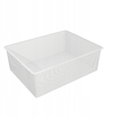Shportë rrjetë Velano Mesh Pull-Out, 53.5x41x18.5 cm, e bardhë