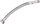 Zorrë fleksible për rubinet F1/2 M10x1, 50cm, gri