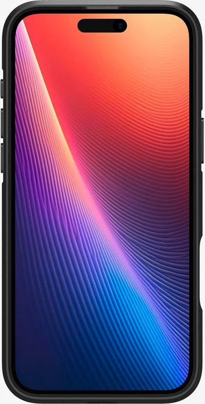 Kuti telefoni Spigen Core Armor për iPhone 16, TPU i butë e fleksibël, mbron nga goditjet, e zezë