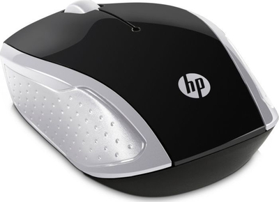 Maus HP Wireless, wireless, USB, i zi dhe i argjendtë