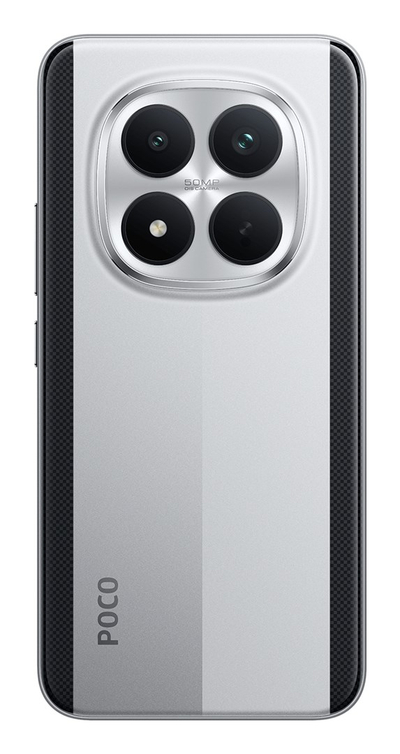 Телефон Xiaomi Poco M8 Pro, 6.83\", 256GB, 8GB RAM, сребрен