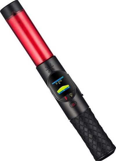 Алкотест АлкоВизор V9, професионален, мерење температура, црн
