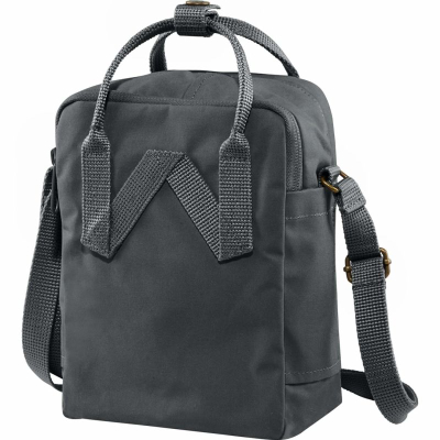 Çantë crossbody Fjallraven Kanken Sling, 2.5L, materiale Vinylon F, grafit