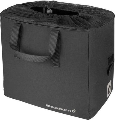 Çantë biçiklete Blackburn Local Grocery Pannier, 16L, rezistente ndaj ujit, e zezë