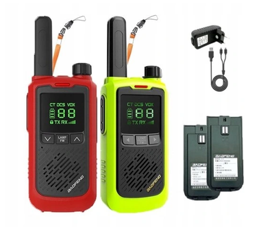 Radiolidhje Baofeng BF-T17, 16 kanale, bateri 1800mAh, e zezë