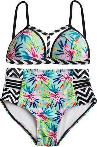 Kостим за капење High Waist Swimsuit, push up, големина S