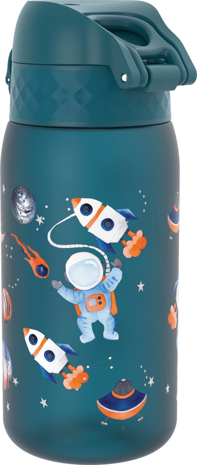 Shishe uji për kalamaj Ion8 Space, 350 ml, kundër rrjedhjes, blu e errët