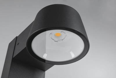 Llambë rruge Paulmann Capea 94715, LED 6W, 2200K, e zezë