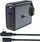 Karikues muri Acefast A40 GaN, 100W PD, 3x USB C 1x USB A, prizë UK, i zi