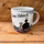Filxhan qeramik Teka Mug M68 Fishing, 400 ml, me ilustrim peshkimi, i bardhë