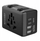 Adaptër udhëtimi BlitzWolf BW-TA1, 4 në 1, 2x USB USB‑C PD 20W, i zi