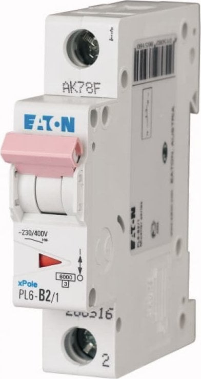 Siguresë automatike Eaton PL6 C16 1P, 16A, 6kA, AC