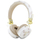 Kufje on ear Guess GUBH70E4PTMH, Bluetooth, ENC, të bardha me bezhë