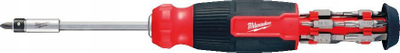 Kaçavidë Milwaukee 4932492808, multi bit 27 me 1, me zgjatues 1/4", e kuqe me të zezë