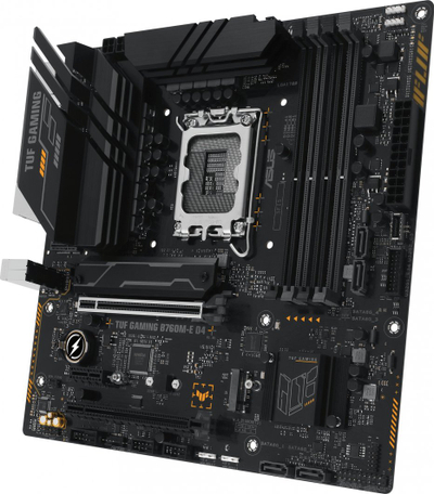 Plakë amë Asus TUF GAMING B760M-E D4, Micro ATX, DDR4, PCIe 4.0, e zezë